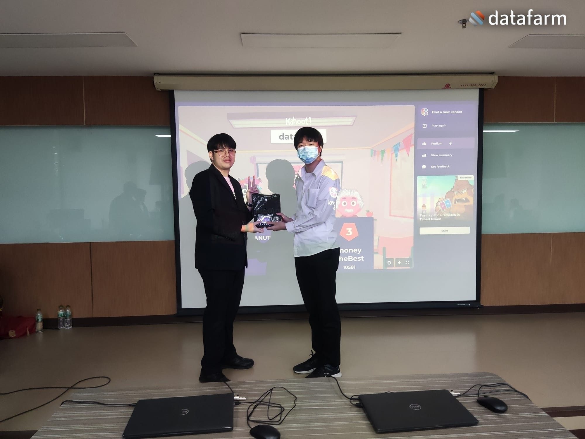 ทีมงานดาต้าฟาร์มให้ความรู้และคำแนะนำในสายงานด้าน Cyber Security ที่มหาวิทยาลัยศรีนครินทรวิโรฒ