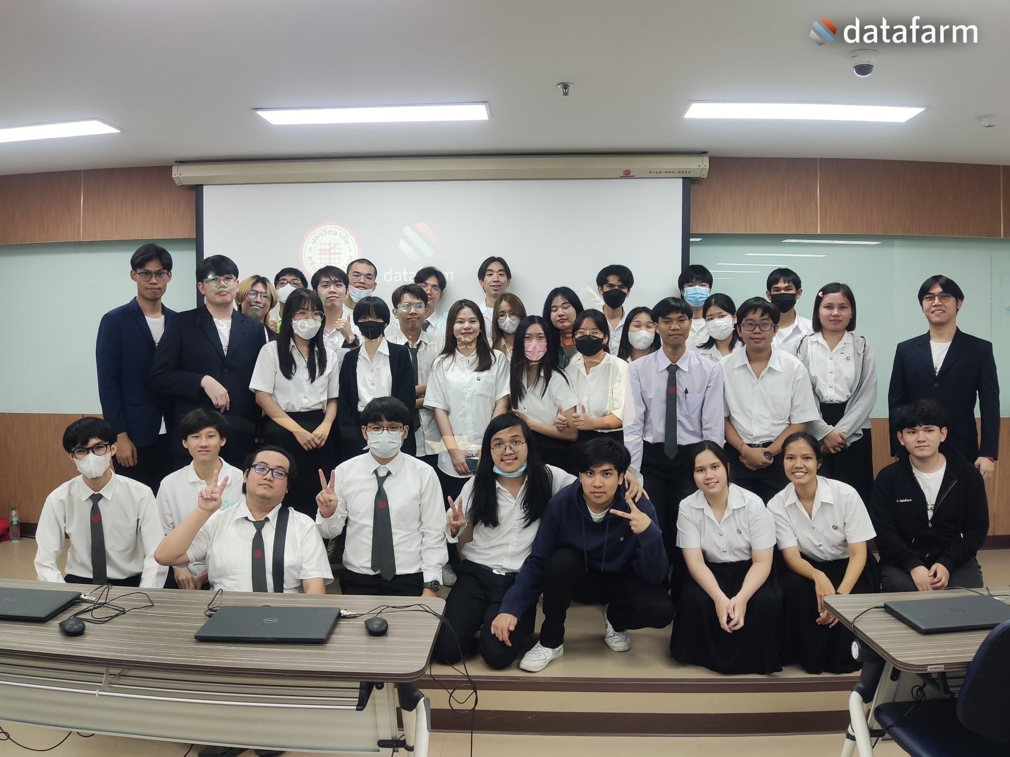ทีมงานดาต้าฟาร์มให้ความรู้และคำแนะนำในสายงานด้าน Cyber Security ที่มหาวิทยาลัยศรีนครินทรวิโรฒ