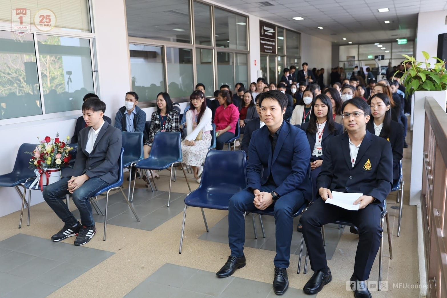 บริษัท ดาต้าฟาร์ม จำกัด แสดงความขอบคุณและยินดีกับ "มหาวิทยาลัยแม่ฟ้าหลวง" ที่ผ่านการรับรองมาตรฐานด้านความปลอดภัยสารสนเทศ ISO/IEC 27001:2022 