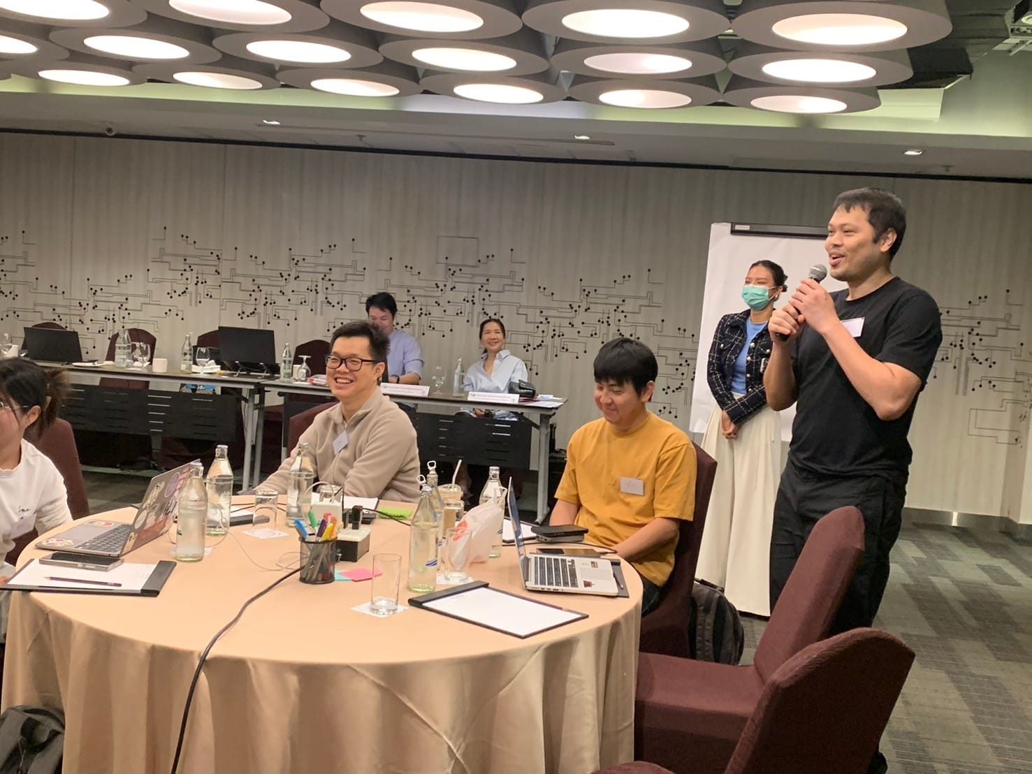 บรรยากาศการอบรมภายใน หลักสูตร Mastering Story Telling and Presentation Skills