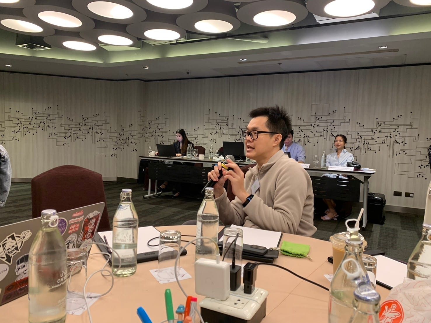 บรรยากาศการอบรมภายใน หลักสูตร Mastering Story Telling and Presentation Skills